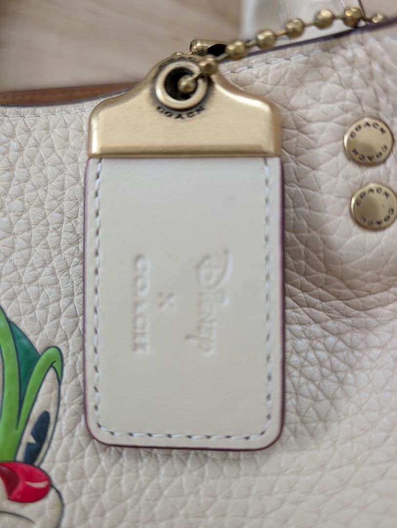 COACH × Disney 限定コラボ レザーバッグ 2WAY