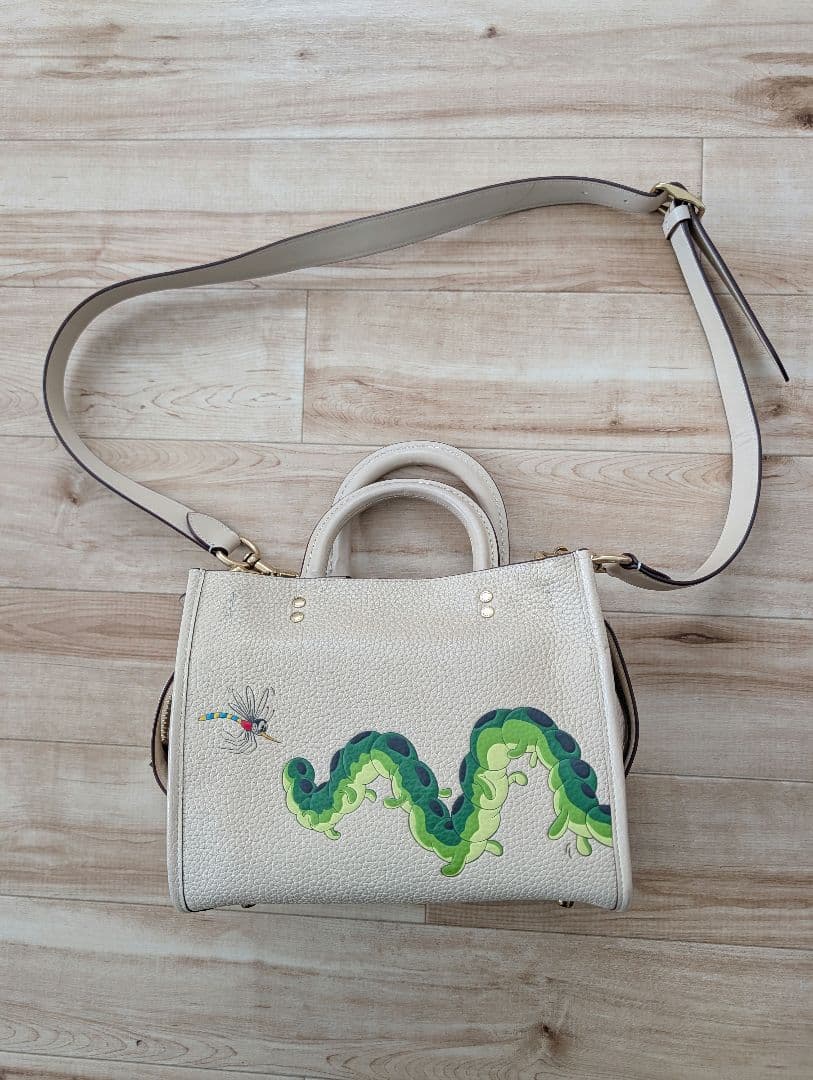 COACH × Disney 限定コラボ レザーバッグ 2WAY