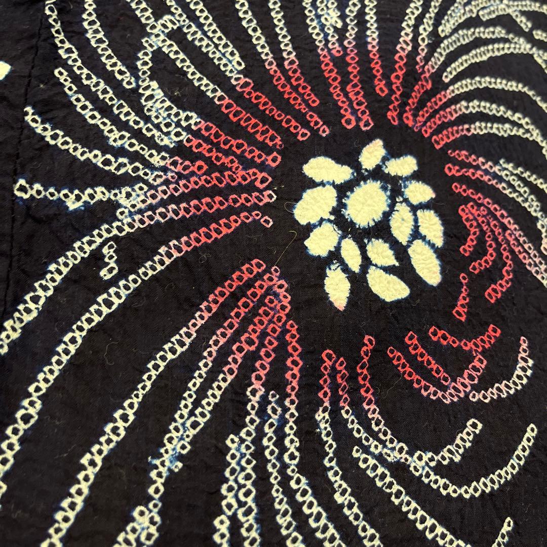 7 1 絞り浴衣 リメイク用