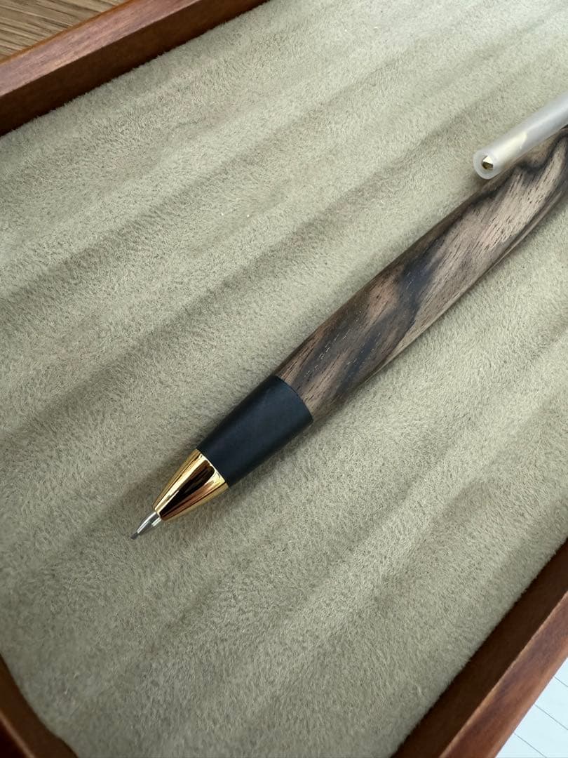 ☆富士瘤Craft 黒柿 シャープペンシル 新品☆ 富士瘤クラフト シャープ