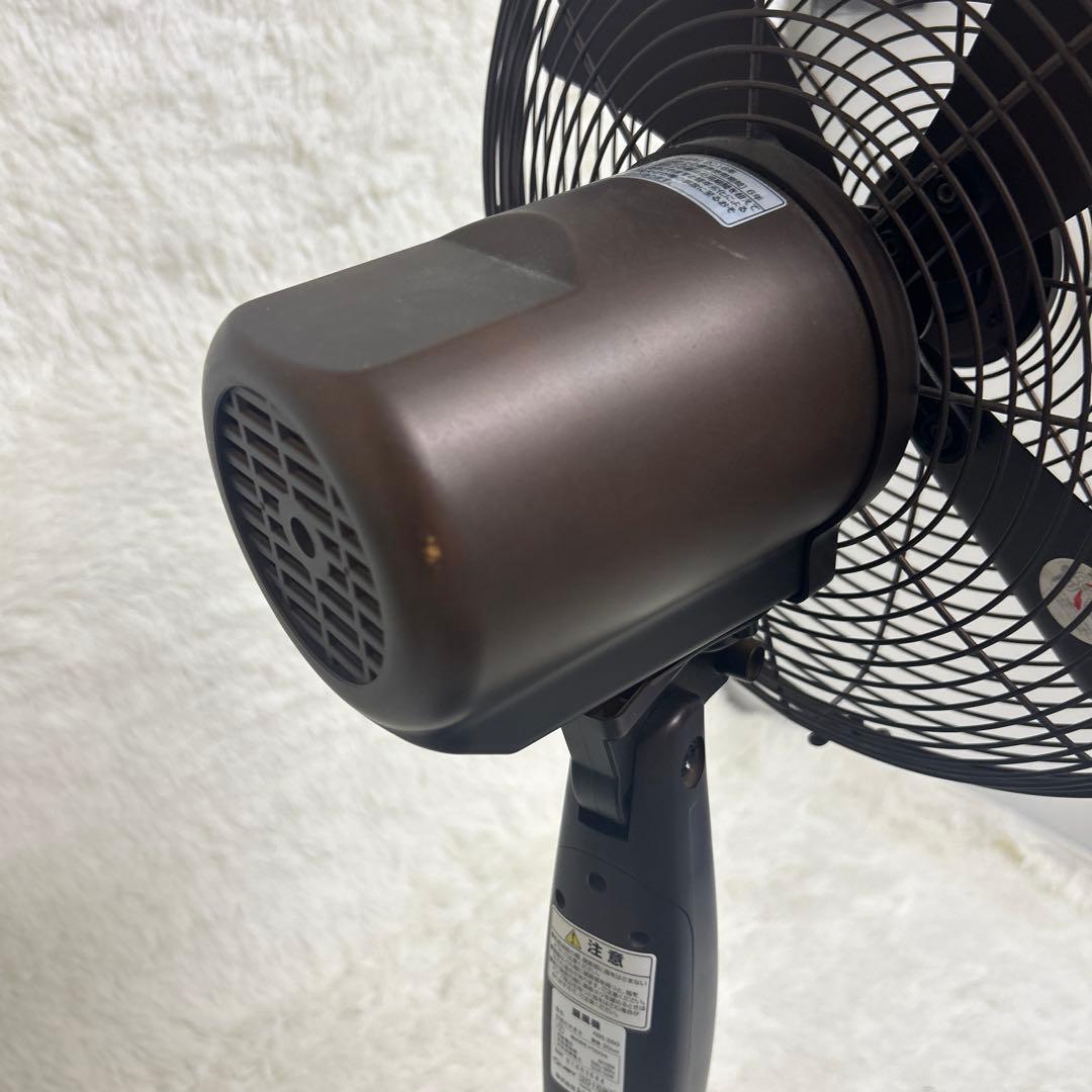 【美品】rir-350 ドウシシャ　扇風機　メタルブラウン　メタルファン