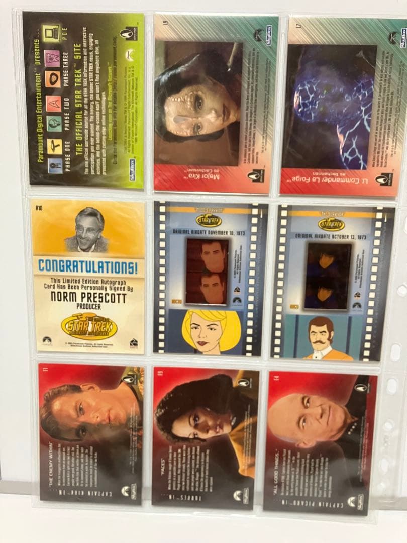 スタートレックトレカ/Star Trekトレーディングカードスペシャルカード①