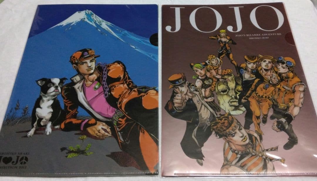 ジョジョ展 クリアファイル イラストボード