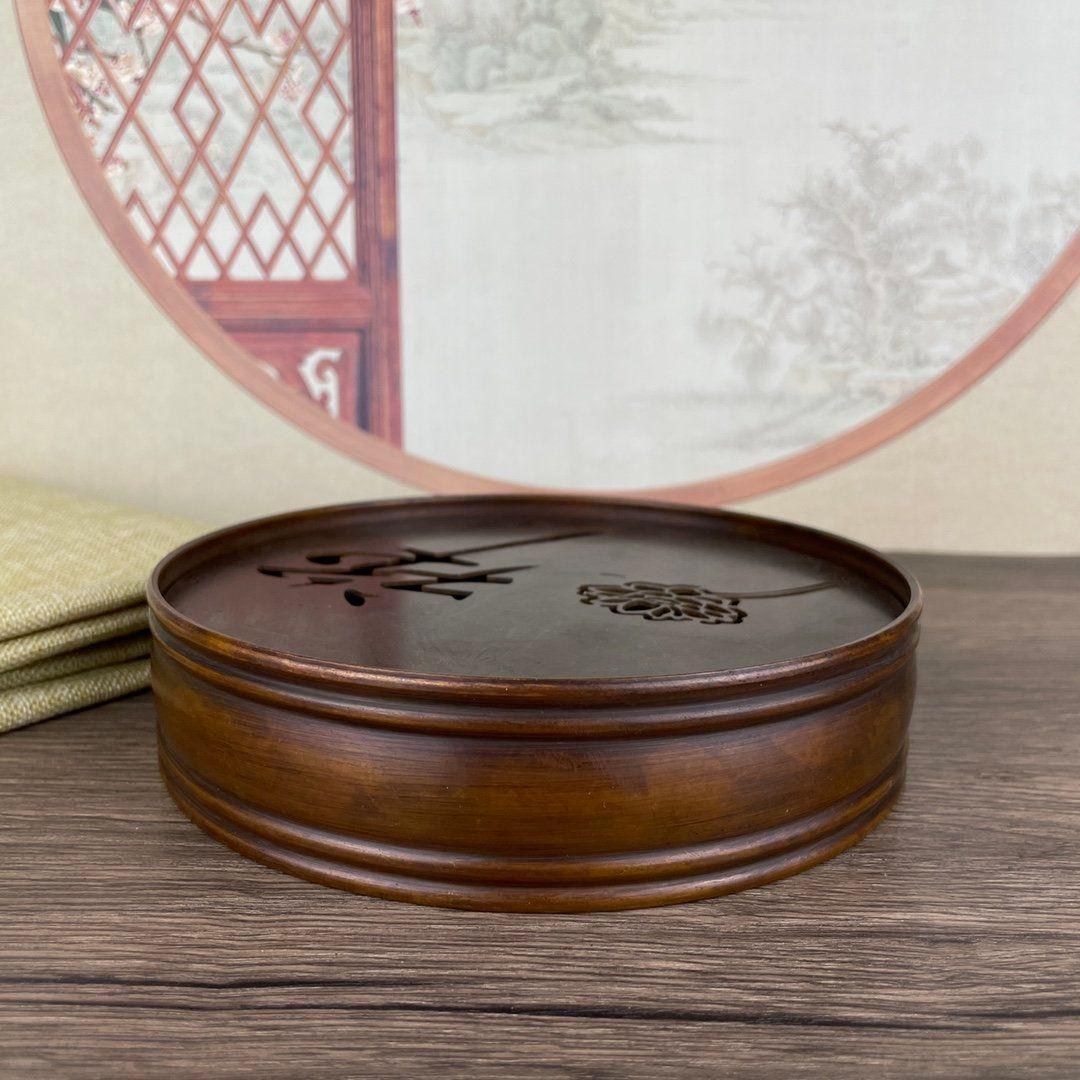 銅 細工 茶道具 禅意茶皿 工芸品 美術品 置物