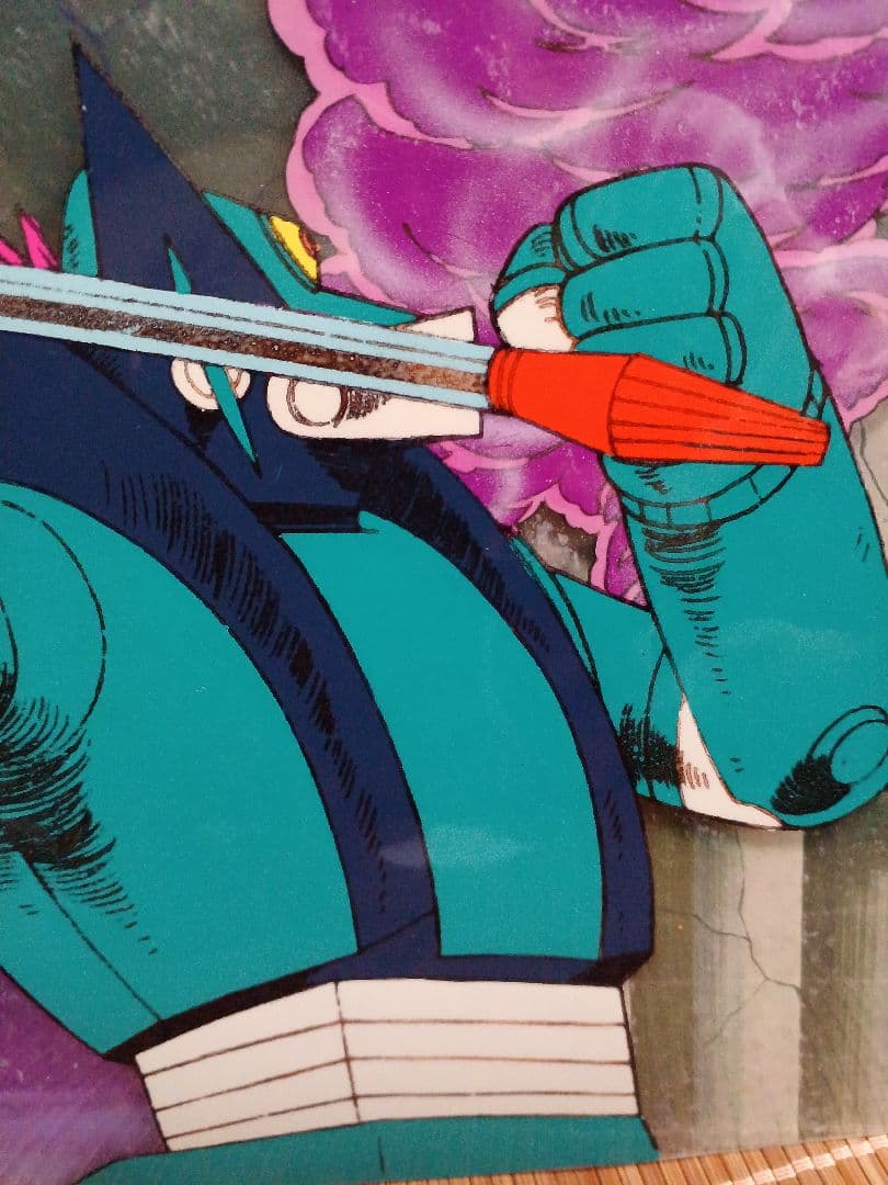 EDOYA　背景画付セル画 UFO戦士ダイアポロン