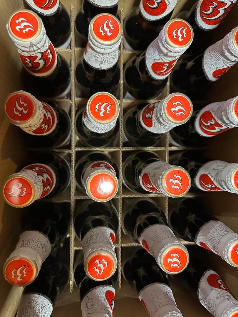 ベトナム333瓶ビール bia 333 (355ml×24本 ] ベトナム333瓶ビール bia 333 (355ml×24本 ] Vietnam ベトナムビール