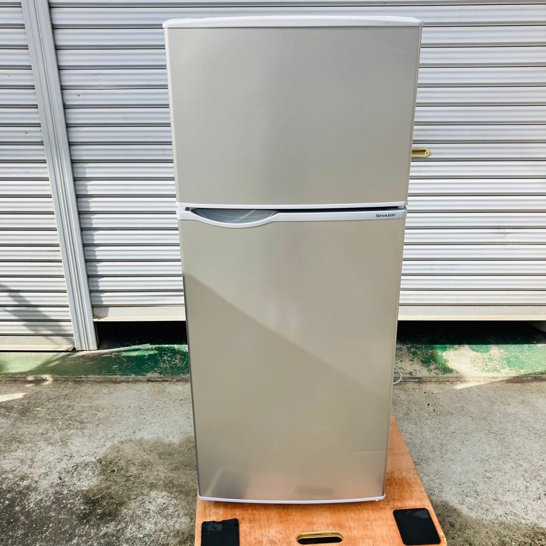 11h29. SHARP ノンフロン冷凍冷蔵庫　SJ-H13E-S 2021年製