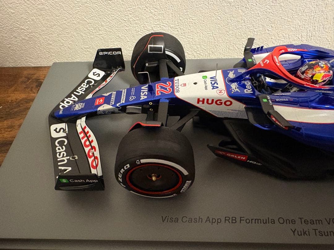 F1 ホンダ VCARB角田裕毅 2024年 サウジアラビアGP 1/18