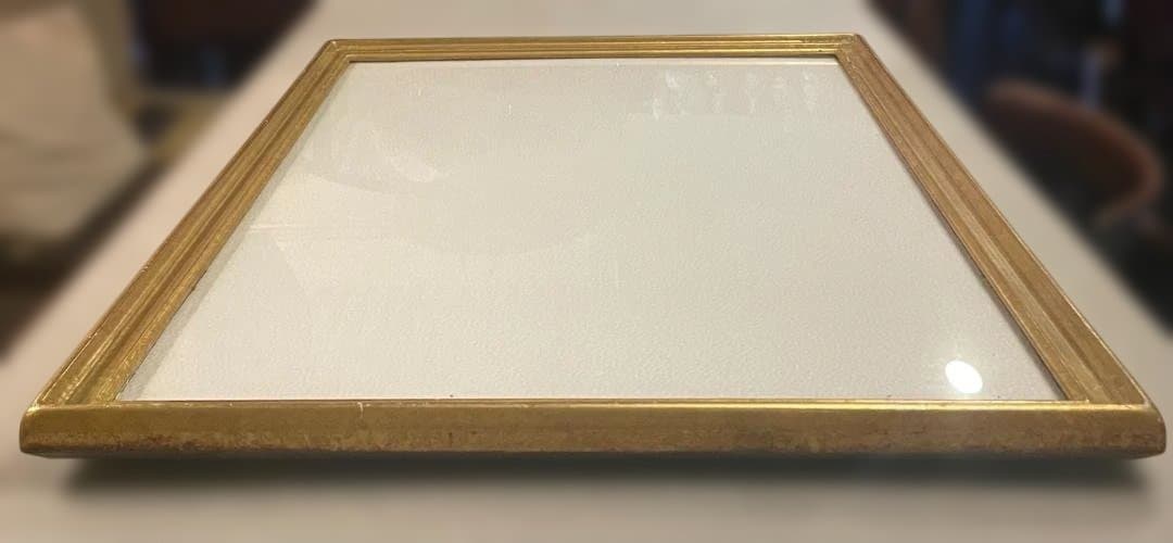 木製 フレーム 額縁 アート 絵画 写真 ファブリック 染色 展示 金 ゴールド