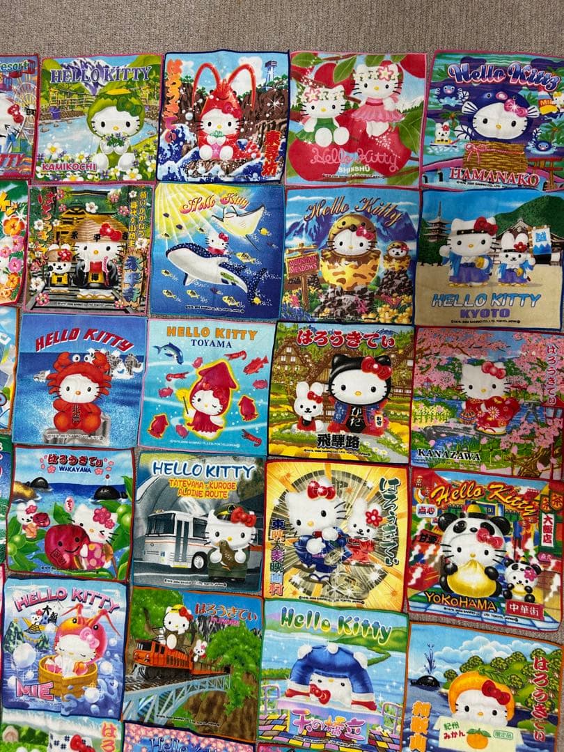 Hello Kitty キティ　ご当地ハンカチ　ハンカチ