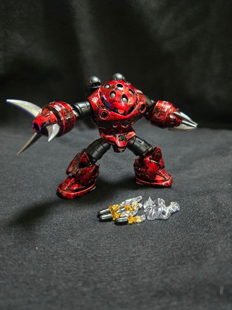 ズゴック ミサイルランチャー モビルスーツアンサンブル 27 リペイント