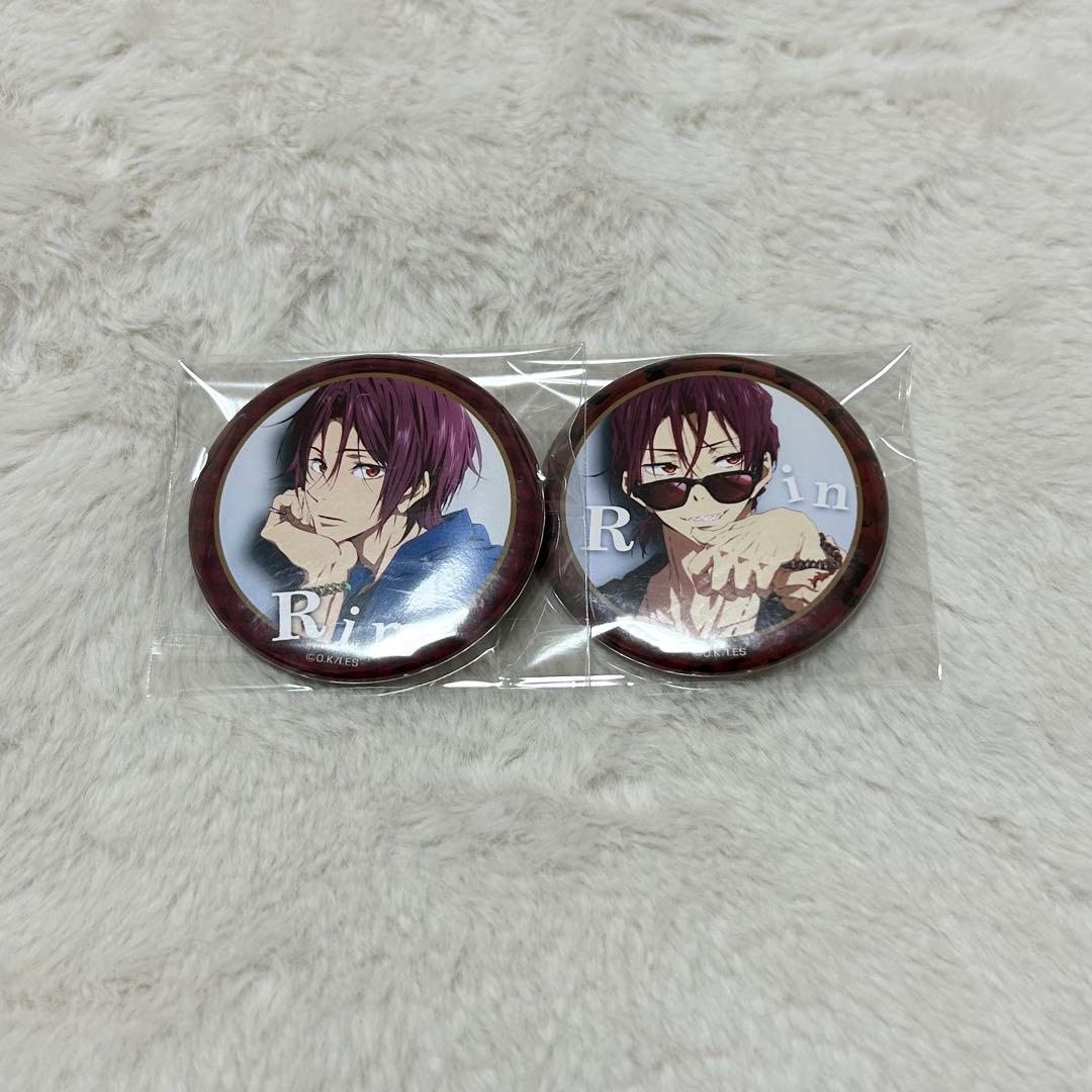 Free! 松岡凛 ムック 缶バッジ