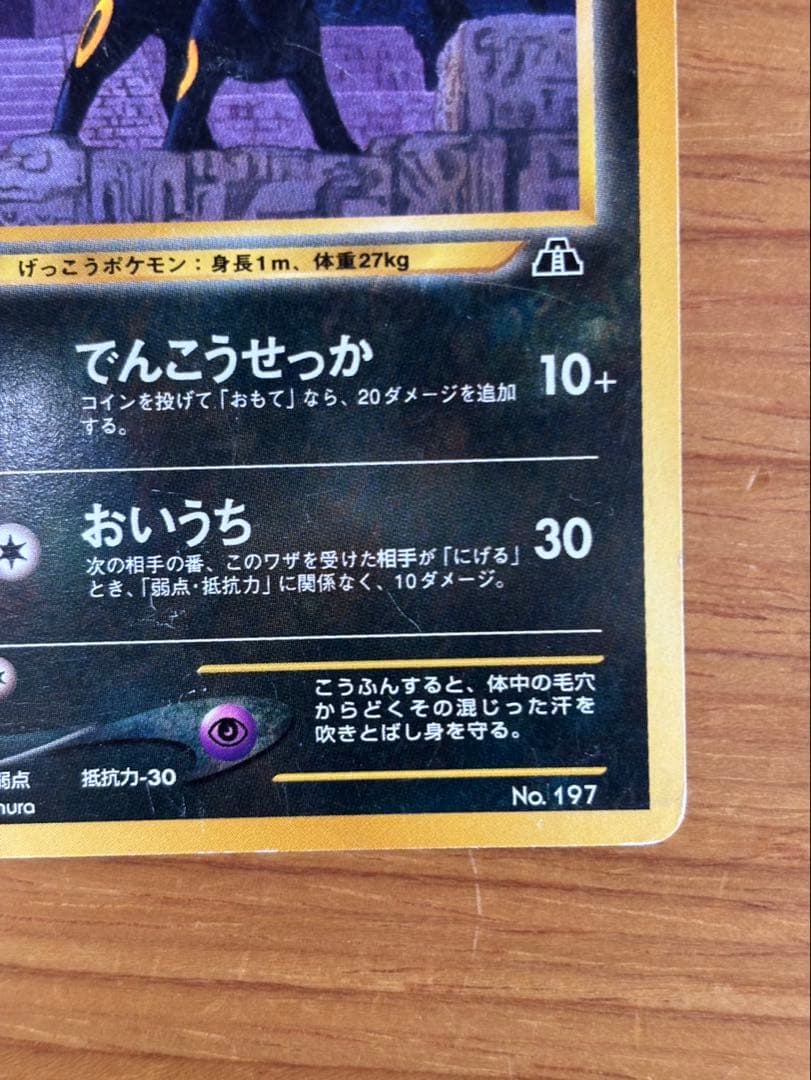 ブラッキー_プレミアムファイル2 PROMO 第2世代（☆neo・☆VS・☆w