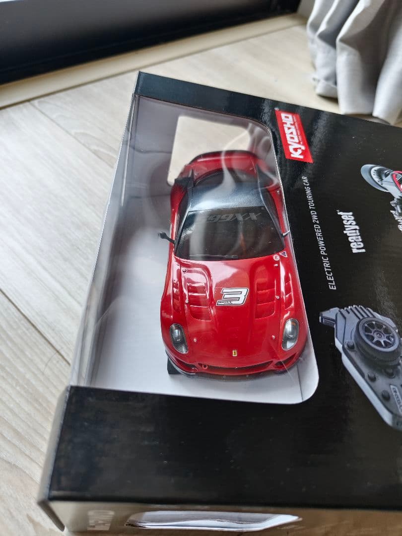 週末セール! 京商ミニッツ Rwd フェラーリ599xx　プロポセット