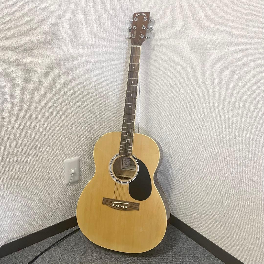 Sepia Crue アコースティックギター F-140/N ケース付き
