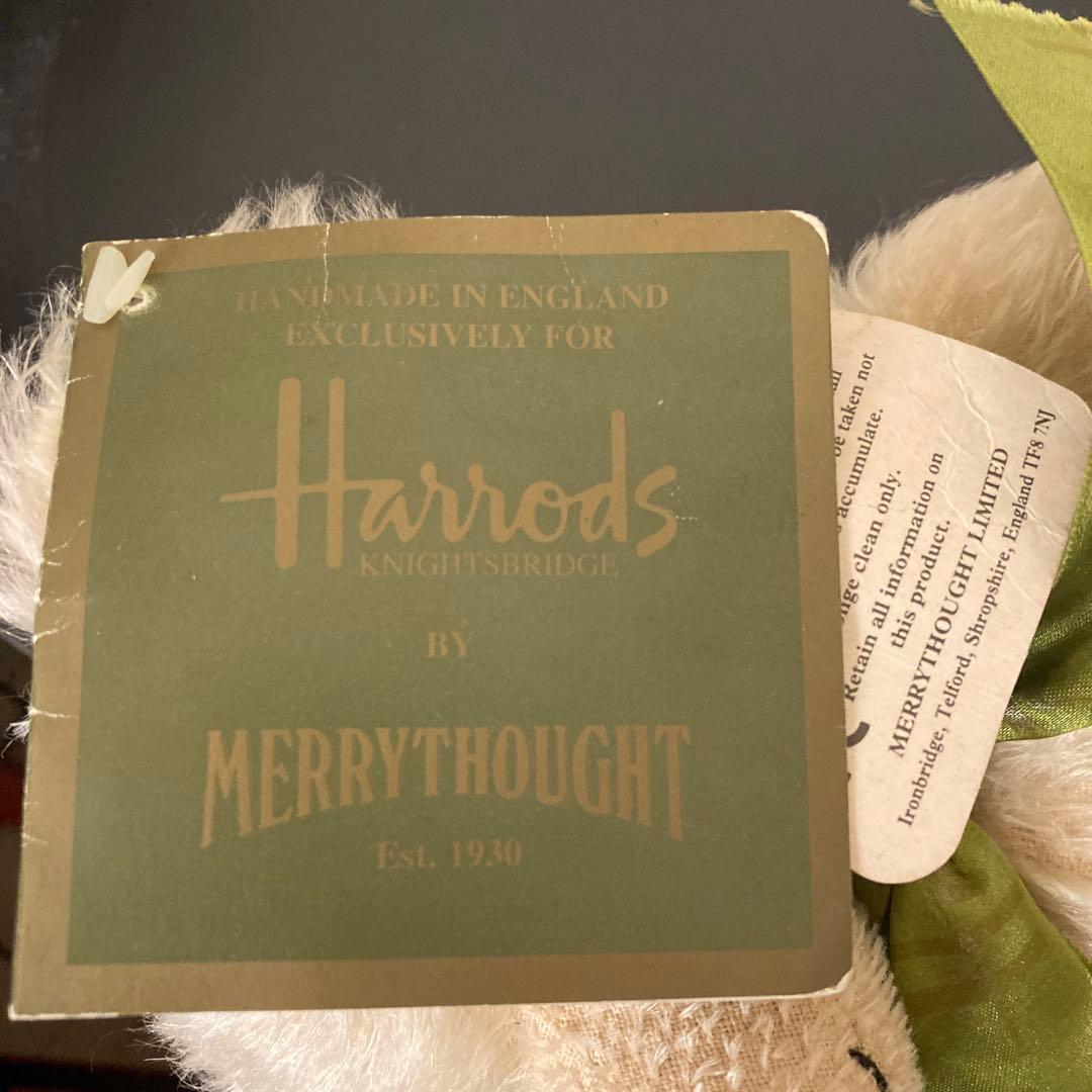 メリーソート テディベア ハロッズ ぬいぐるみ