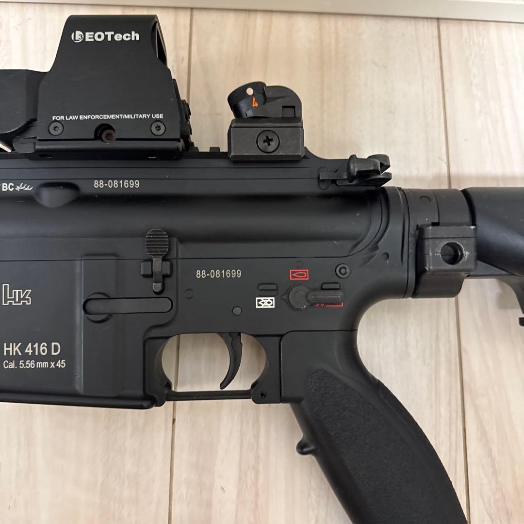 次世代電動ガン HK 416 D 付属品多数