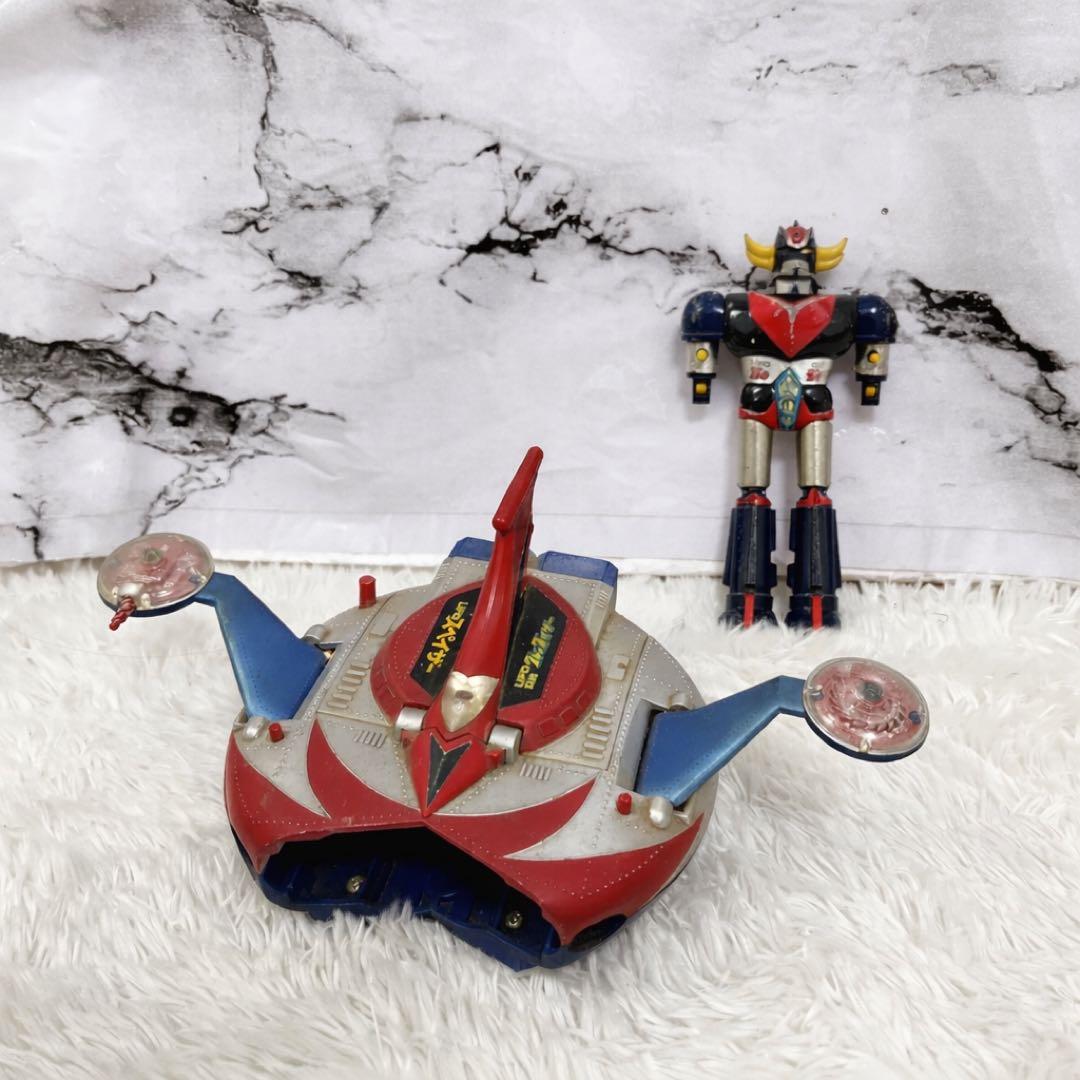 ポピー製 UFOロボ グレンダイザー 超合金 スペイザー付 当時物 昭和