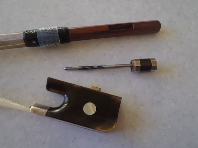 ☘️ べっこう 鼈甲 フロッグのチェロ 弓 シャコンヌにて当時価格33万円