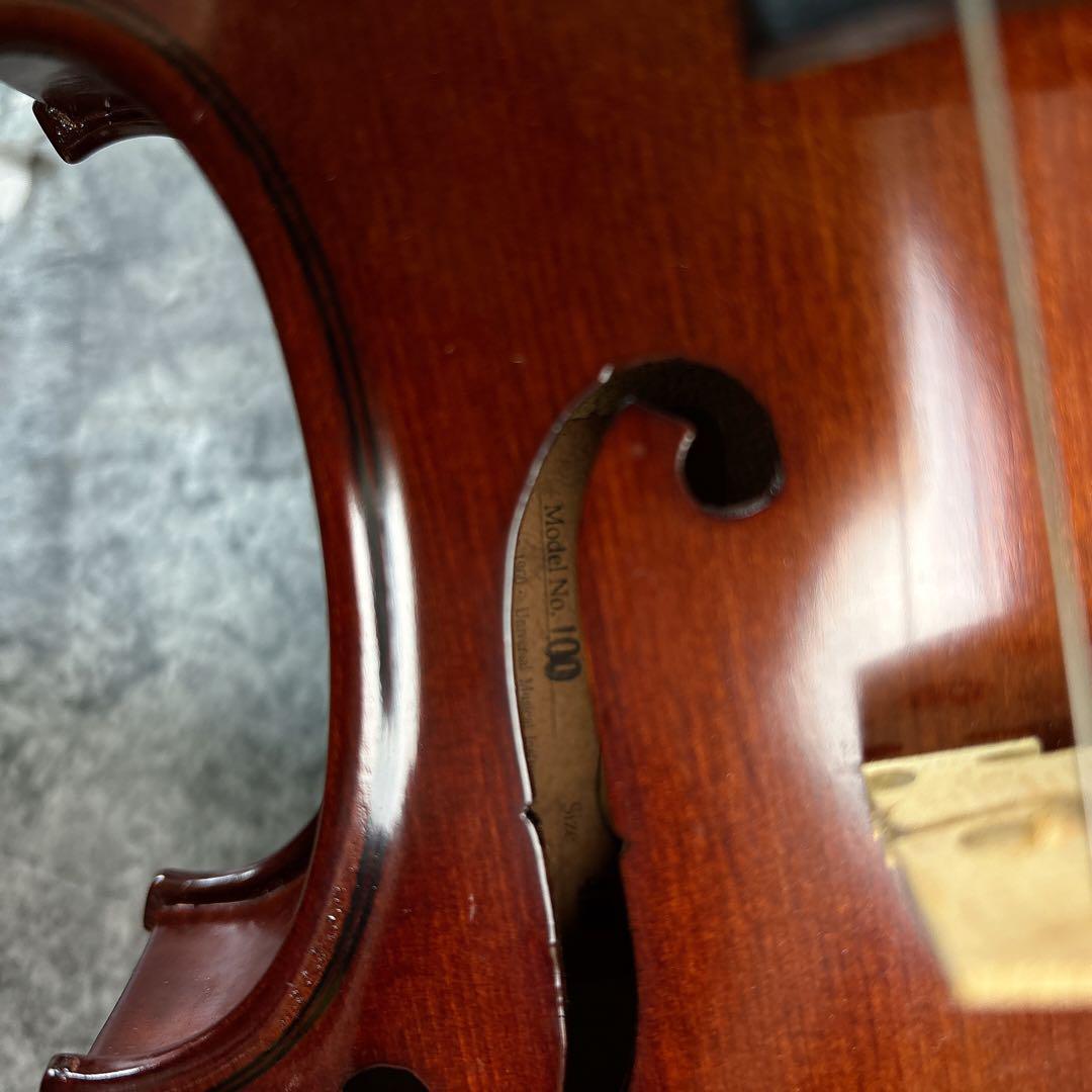 【すぐ弾ける】バイオリン 4/4 フルサイズ 弓・ケース付 初心者向け