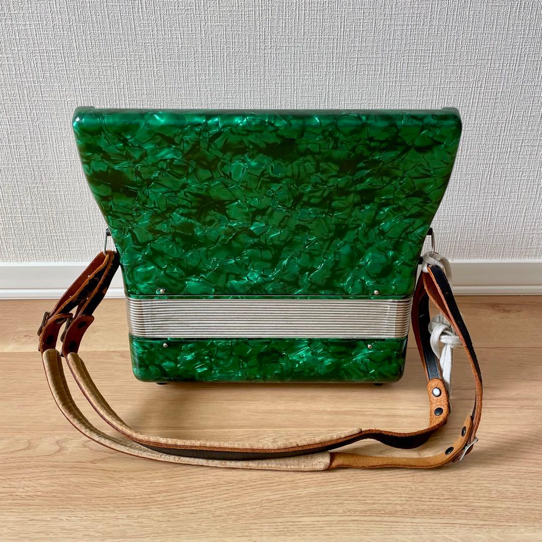 【希少・廃盤】YAMAHA ヤマハ アコーディオン ALTO 25 グリーン