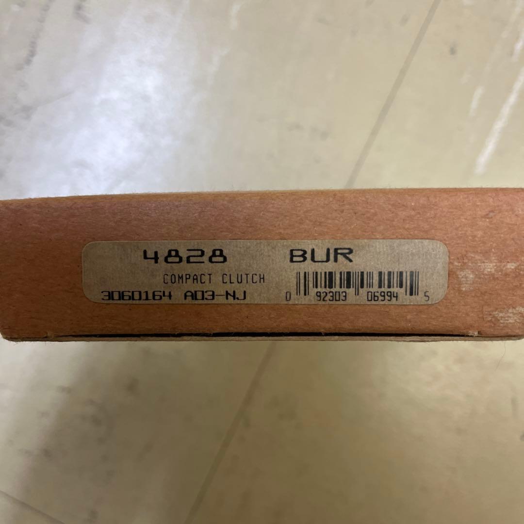 COACH コンパクトクラッチ財布 バーガンディ 4828