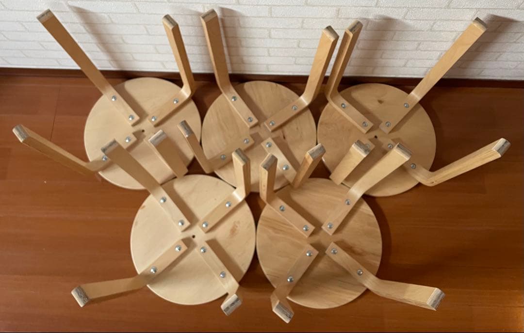 IKEA FROSTA イケア フロスタ　5脚セット