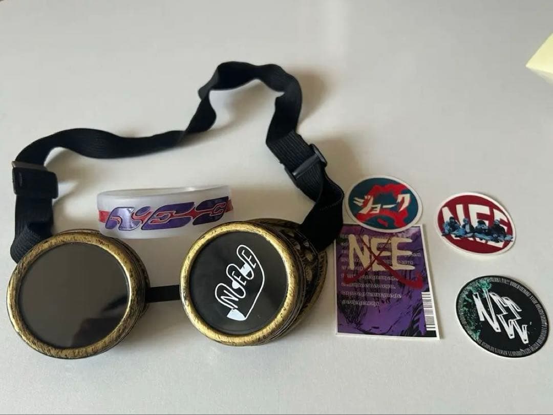 NEE ボキのゴーグル / ピックキーホルダー NEE ボキのゴーグル