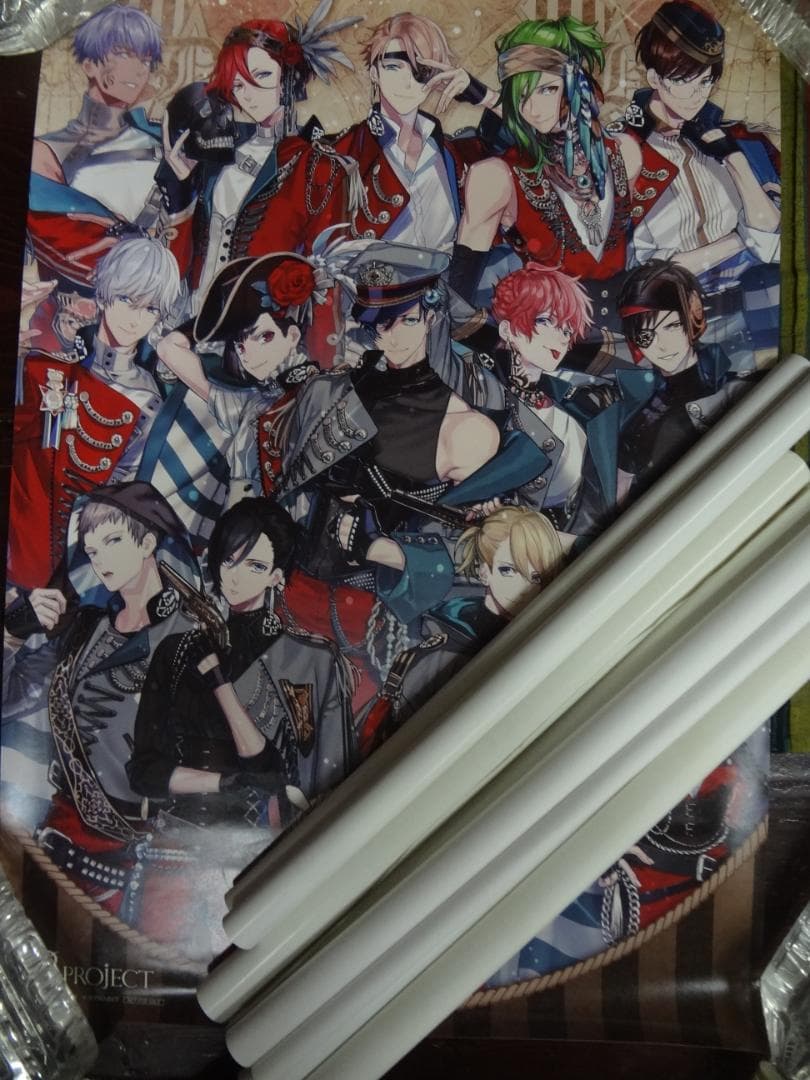 B2サイズポスター200本セット ・アニメアーティスト混合