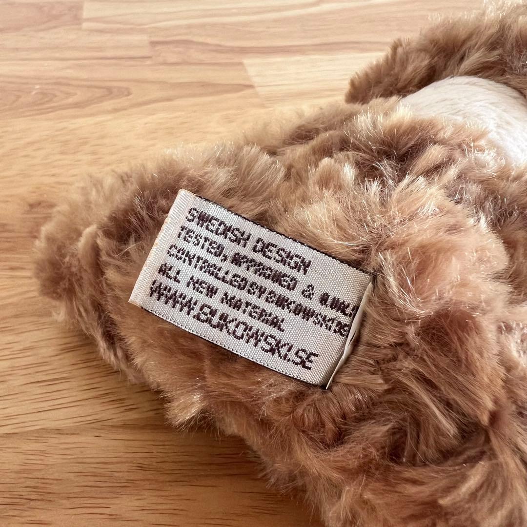 【極美品✨】 Bukowski テディベア 北欧 くま ぬいぐるみ ドイツ購入