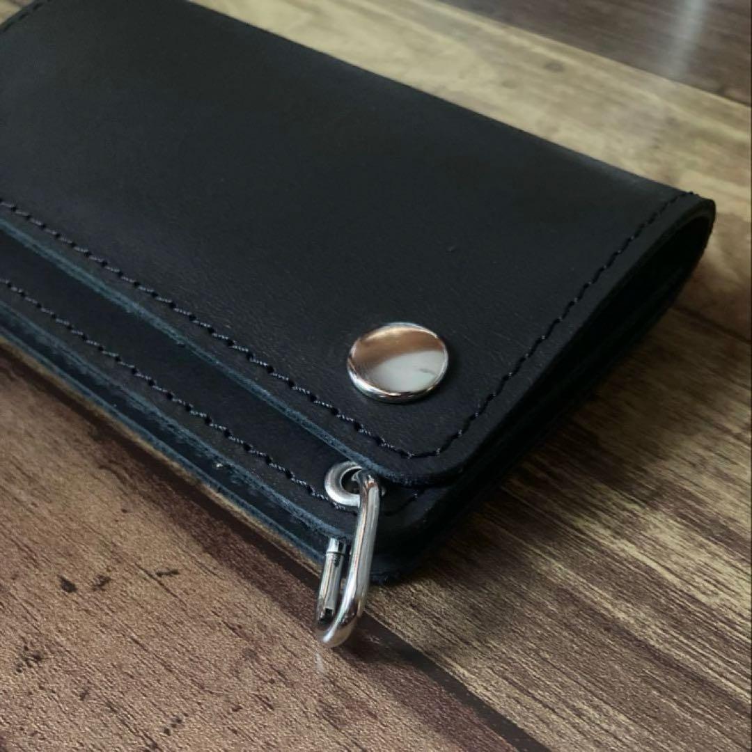 【はーる】COW CRUST トラッカーウォレット150（ミドル）2.5層