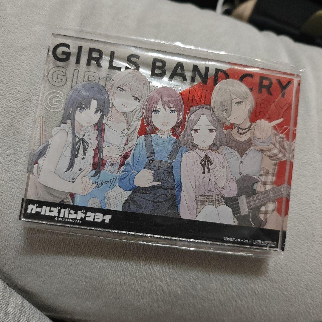 ガールズバンドクライ アクリルブロック 収納BOX