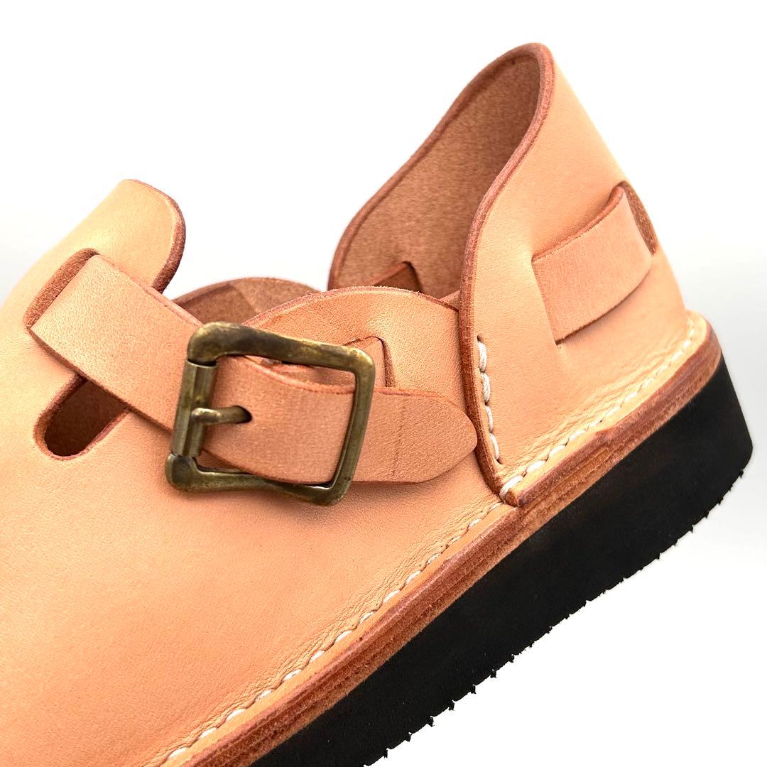 111 定価48000円 アールアトリエ 牛革 シューズ ビブラムソール