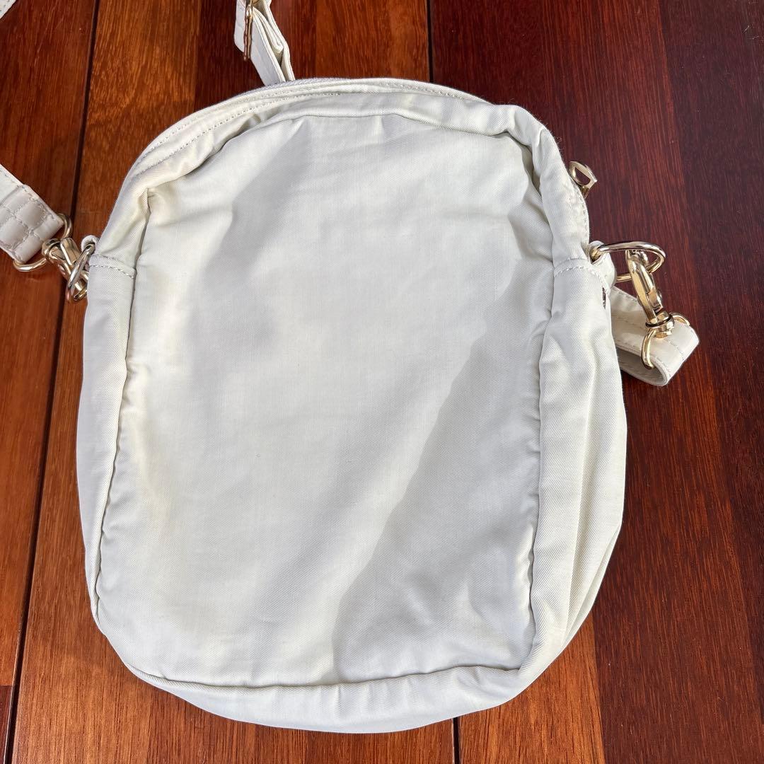 PORTER ホワイト ショルダーバッグ