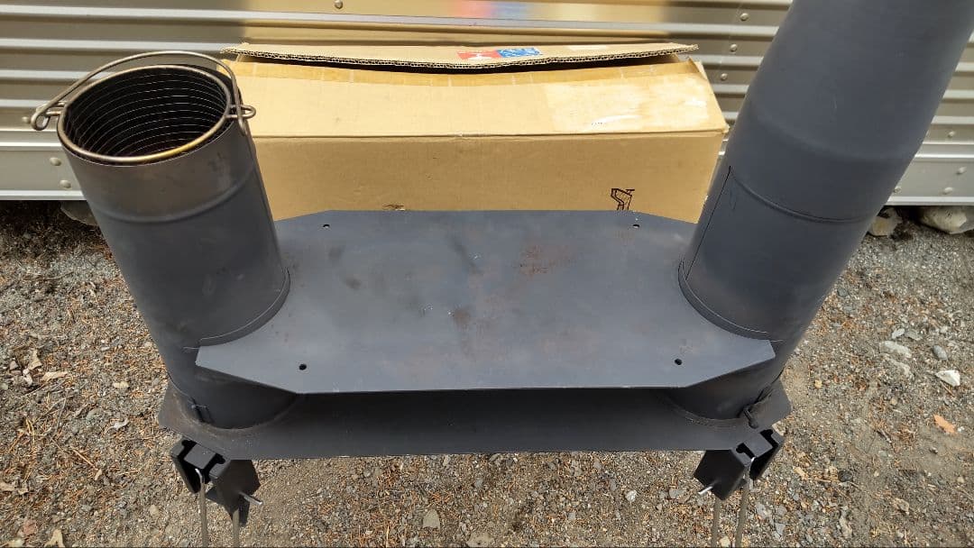 UNIFLAME（ユニフレーム） ペレットストーブ きりん君Ⅱ - メルカリ