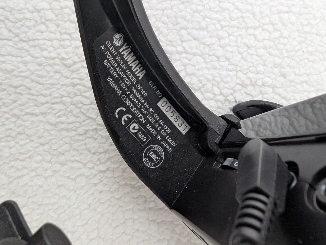 ヤマハ sv-120 サイレントバイオリン ハードケース付