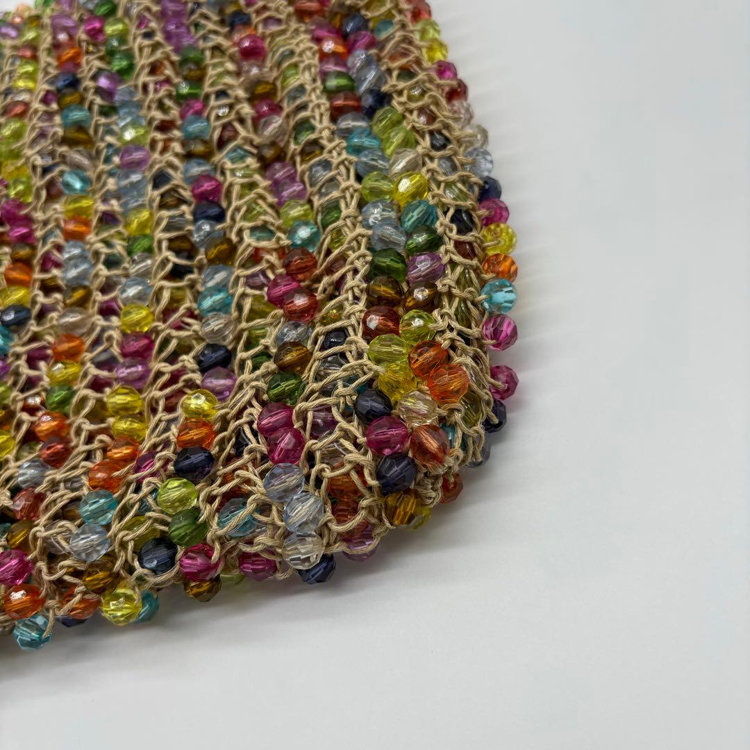 【希少・美品】ANTEPRIMA アンテプリマ ビーズ ハンドバッグ