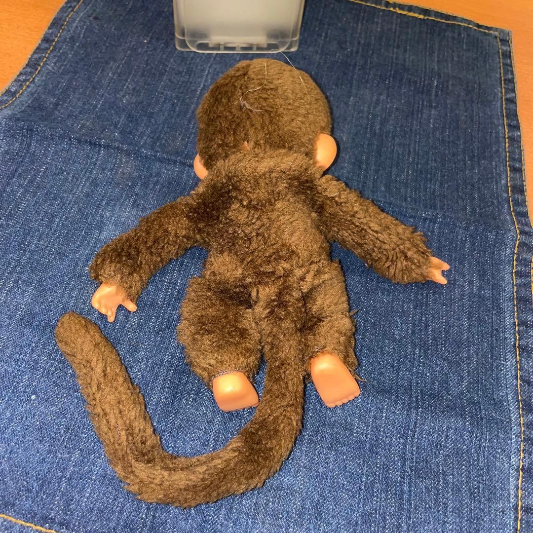 昭和レトロ 当時物 モンチッチ風 タレ目のお猿 ぬいぐるみ - メルカリ