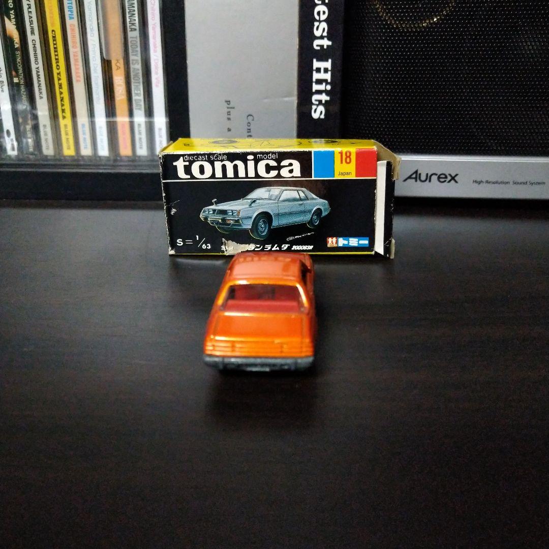 トミカ18-3三菱ギャランΛ2000GSR オレンジ