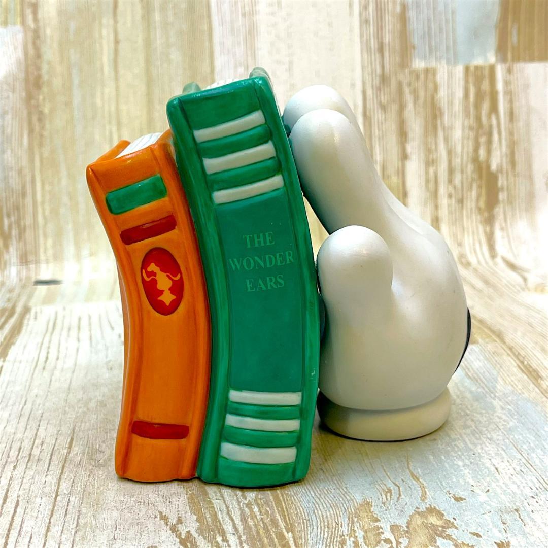 ミッキーマウス ミッキーハンド型 トゥーンタウン ブックエンド ブックスタンド