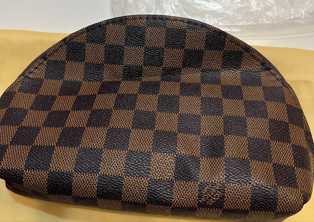 ハンドバッグ 大 ブラウン ポーチ3点セット