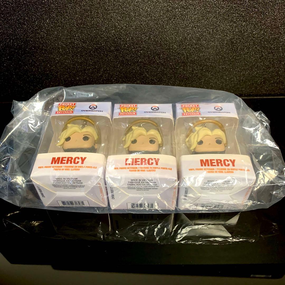 《新品・未開封品》⭐︎Popオーバーウォッチ マーシーキーチェーン×3つセット♪⭐︎