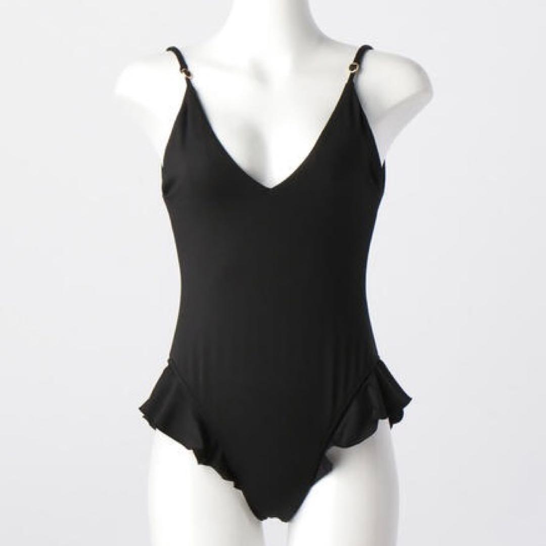 未使用タグ付きmikomori ワンピース水着 スワン