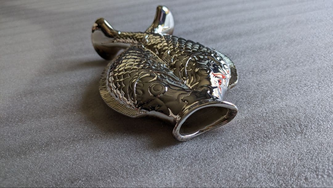 クリストフル 花瓶 two fish vase 魚 - メルカリ