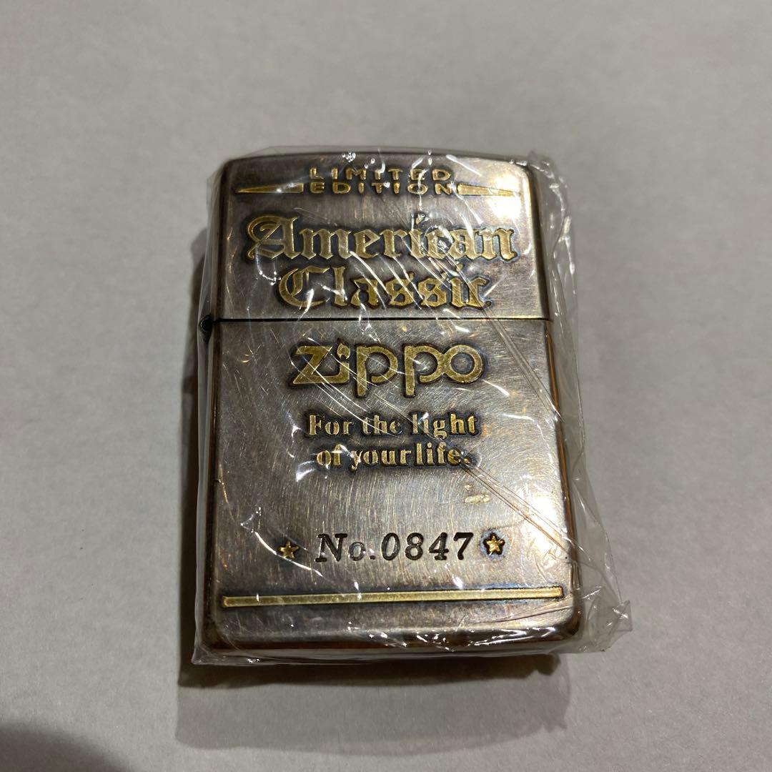 ZIPPO ジッポ ライター U.S.A 未使用 オイルなし