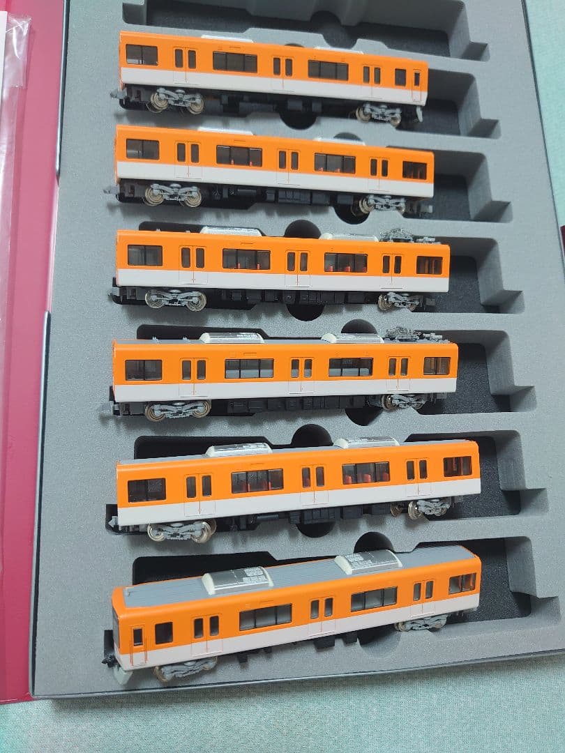 白ライト 標識灯点灯 阪神 9300系 6両 グリーンマックス 前面仕上