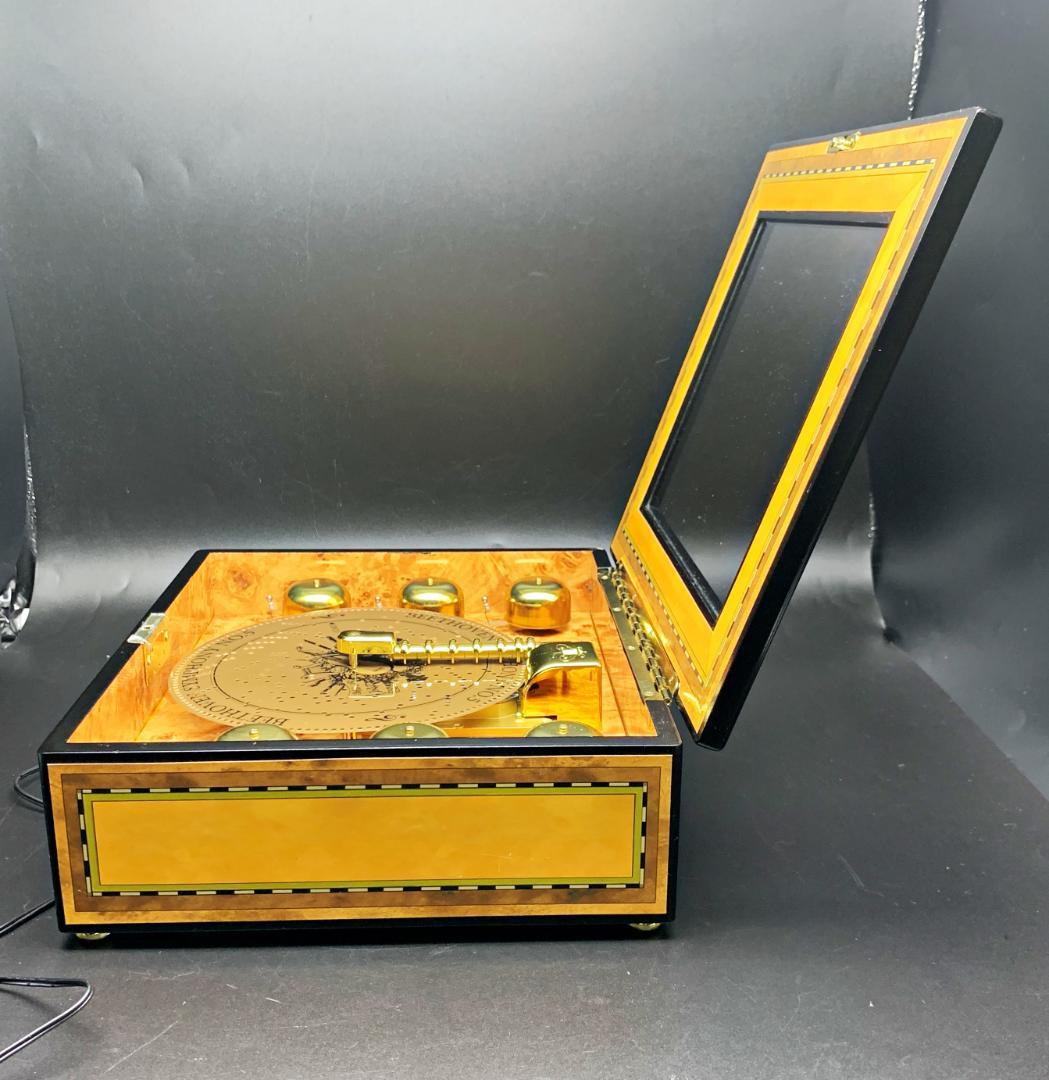 ミスタークリスマス 6ベル オルゴール ディスク 16枚 最高級 レア 動画あり