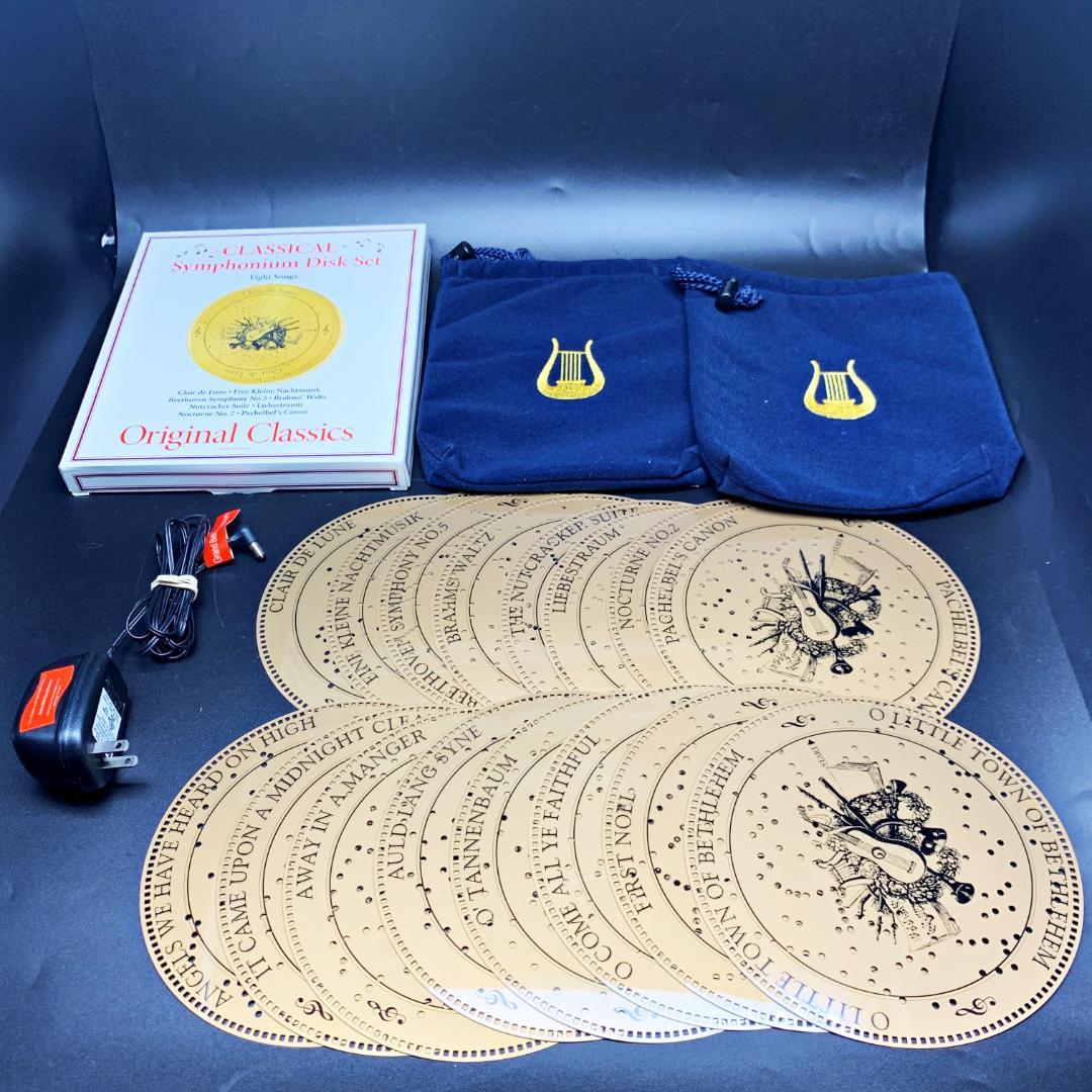 ミスタークリスマス 6ベル オルゴール ディスク 16枚 最高級 レア 動画あり