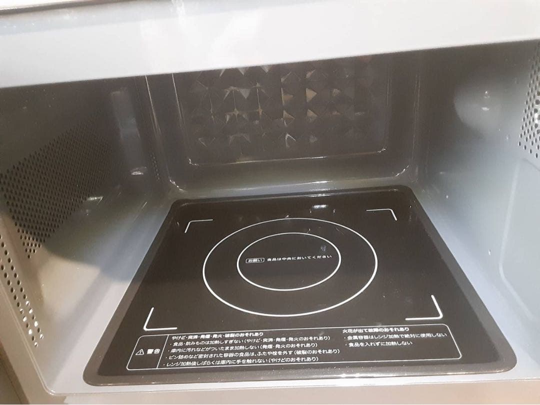 シロカ 電子レンジ OB-R18F1 2024年製 シロカ 電子レンジ OB-R18F1