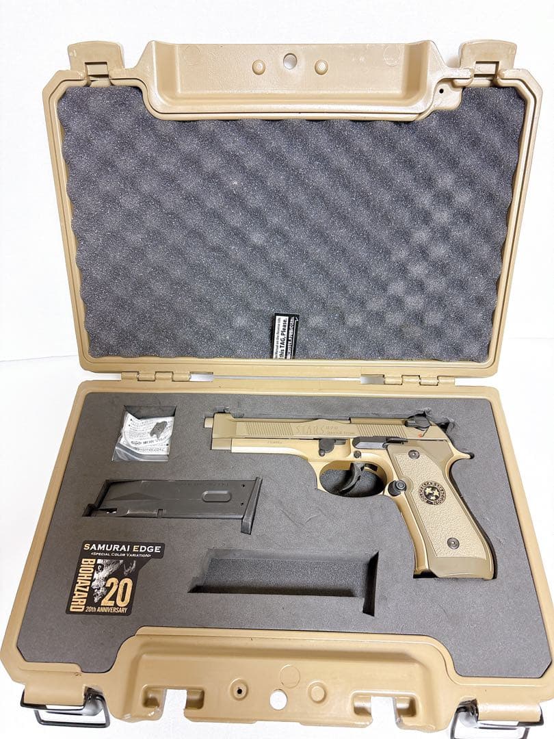 東京マルイ 20周年限定モデル サムライエッジ ガスブローバック バイオハザード